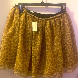 Children Place never been worn leopard tutu skirt